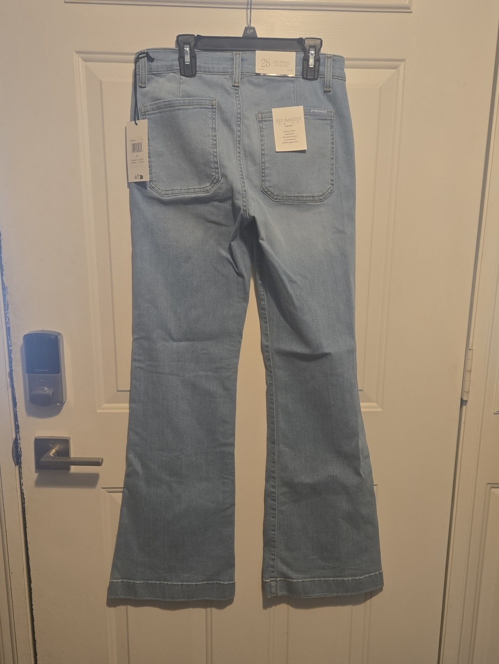 Light Wash Dojo Flare Jeans - Size 28 - NWT